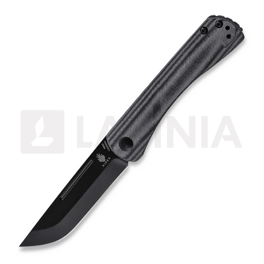 Navalha Kizer Cutlery Pinch, black micarta