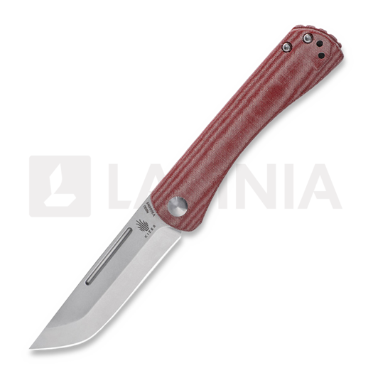 Kizer Cutlery Pinch kääntöveitsi, red micarta