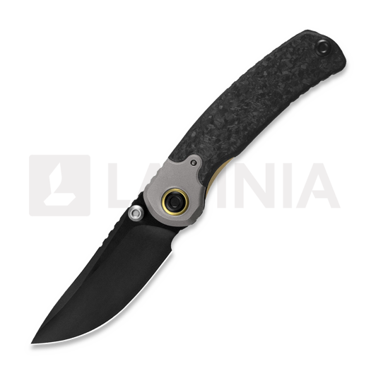 Kizer Cutlery Pioneer Drop Point sklopivi nož, Marble Carbon Fiber & Titanium, DLC