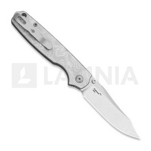 Kizer Cutlery Pokiman BLL AEB-L f&auml;llkniv, Aluminum Foil G-10, Satin