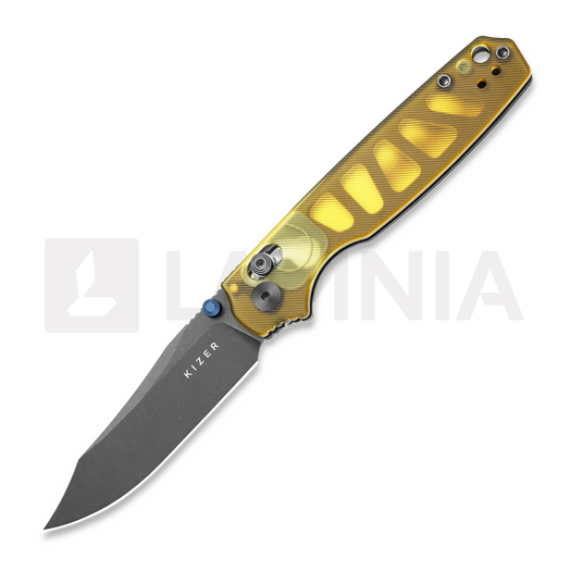Nóż składany Kizer Cutlery Pokiman CC AEB-L, Clear PEI, Stonewash