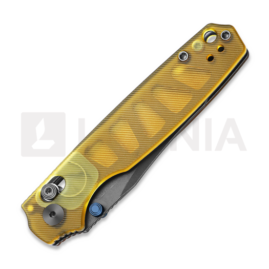 Kizer Cutlery Pokiman CC AEB-L sulankstomas peilis, Clear PEI, Stonewash