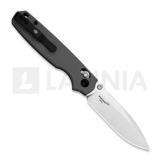 Kizer Cutlery Pokiman CD AEB-L 折り畳みナイフ, Gray Aluminum, Satin