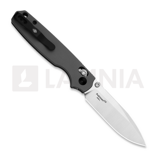 Kizer Cutlery Pokiman CD AEB-L kääntöveitsi, Gray Aluminum, Satin