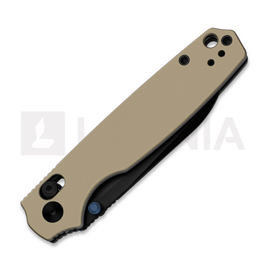 Kizer Cutlery Pokiman CS AEB-L kääntöveitsi, Tan Aluminum, Black PVD