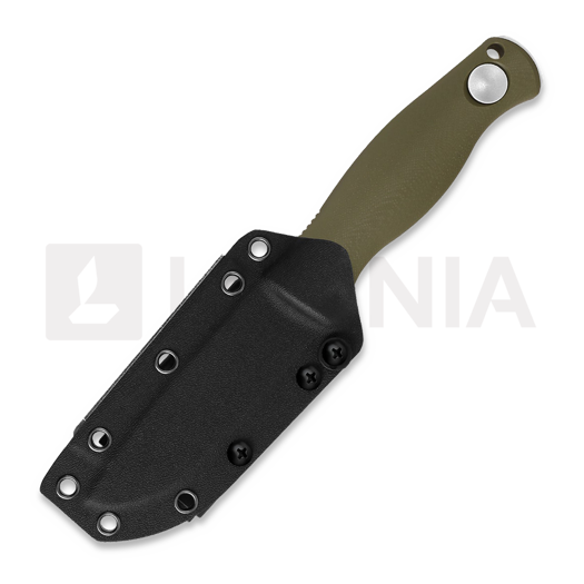 Kizer Cutlery Polaris 1095 veitsi, Green G-10