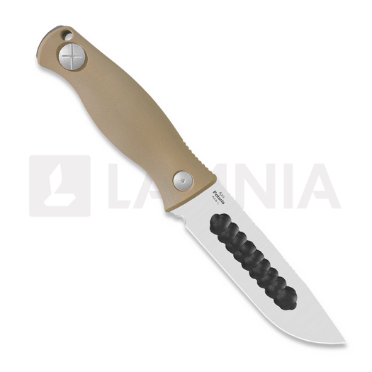 Kizer Cutlery Polaris 1095 kniv, Tan G-10