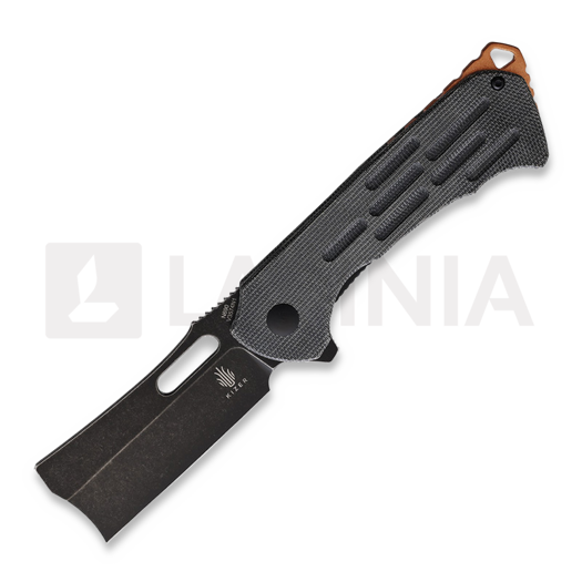 Kizer Cutlery Quatch összecsukható kés, fekete