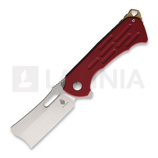 Kizer Cutlery Quatch 접이식 나이프, 빨강