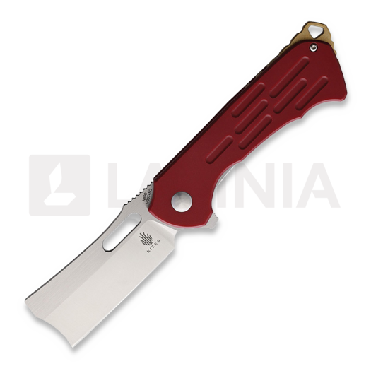 Kizer Cutlery Quatch kääntöveitsi, punainen
