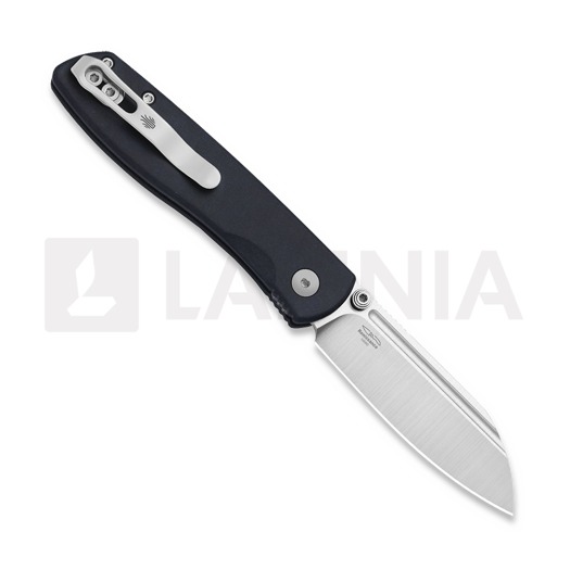 Kizer Cutlery Renissance N690 sulankstomas peilis, Dark Blue Richlite, Satin