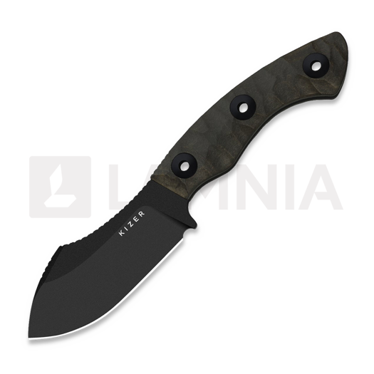 Nóż Kizer Cutlery Rook 10V, Dark Grey Richlite