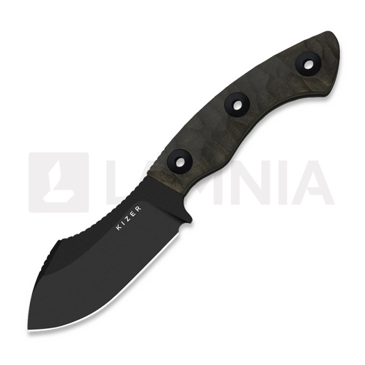 Нож Kizer Cutlery Rook 10V, Dark Grey Richlite
