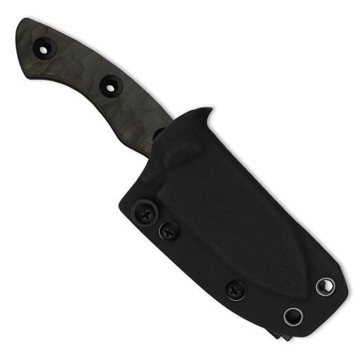 Kizer Cutlery Rook 10V kniv, Dark Grey Richlite