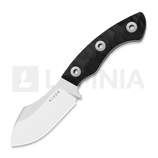 Μαχαίρι Kizer Cutlery Rook AEB-L, Black G-10, Satin
