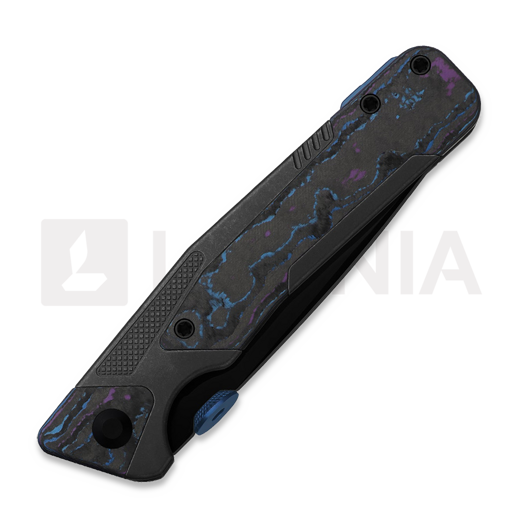 Складной нож Kizer Cutlery Sable Chief K390, Damtanium CF & Black Ti, Matte DLC Ultra