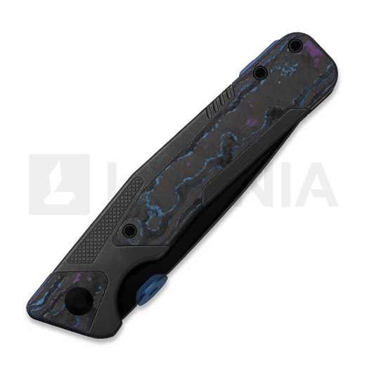 Складной нож Kizer Cutlery Sable Chief K390, Damtanium CF & Black Ti, Matte DLC Ultra