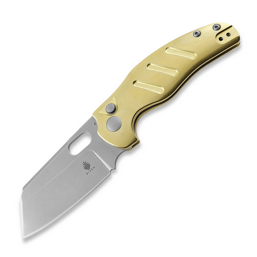 Kizer Cutlery Sheepdog, Brass, Stonewashed
