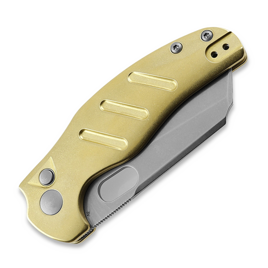 Kizer Cutlery Sheepdog, Brass, Stonewashed
