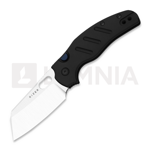 Kizer Cutlery Sheepdog C01C Elmax Taschenmesser, Black Aluminum, Satin