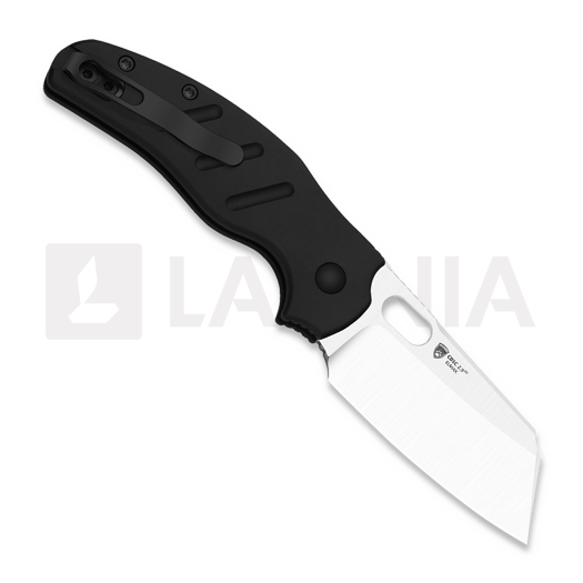 Couteau pliant Kizer Cutlery Sheepdog C01C Elmax, Black Aluminum, Satin