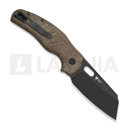 Kizer Cutlery Sheepdog C01C Elmax foldekniv, Brown Micarta, DLC