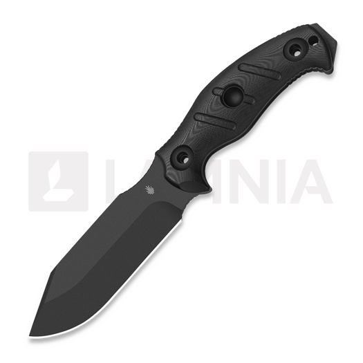Coltello Kizer Cutlery Sheepdog Survival, Black G-10
