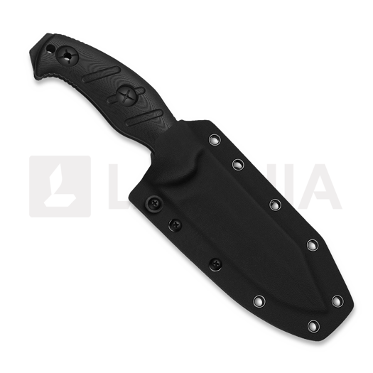 Kizer Cutlery Sheepdog Survival peilis, Black G-10