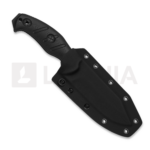 Coltello Kizer Cutlery Sheepdog Survival, Black G-10