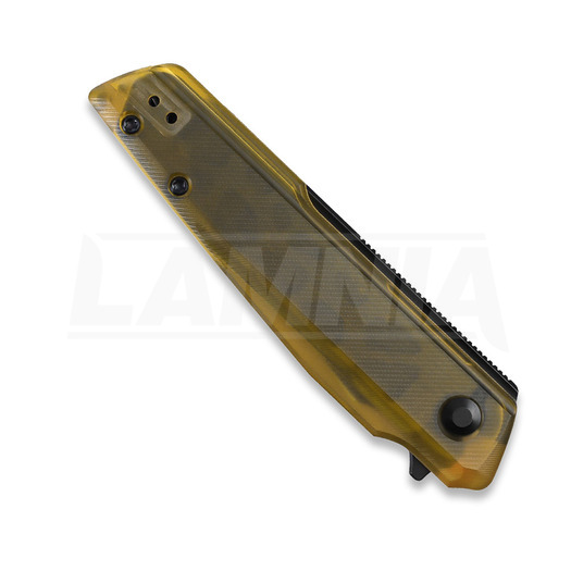 Kizer Cutlery Skinner Nitro-V kääntöveitsi, Yellow PEI