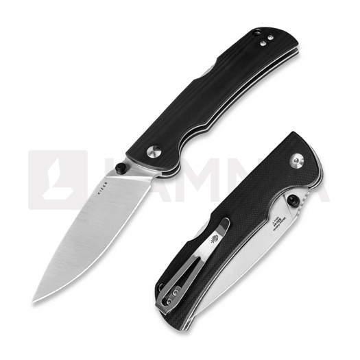 Kizer Cutlery Slicer Nitro-V összecsukható kés, Black G-10