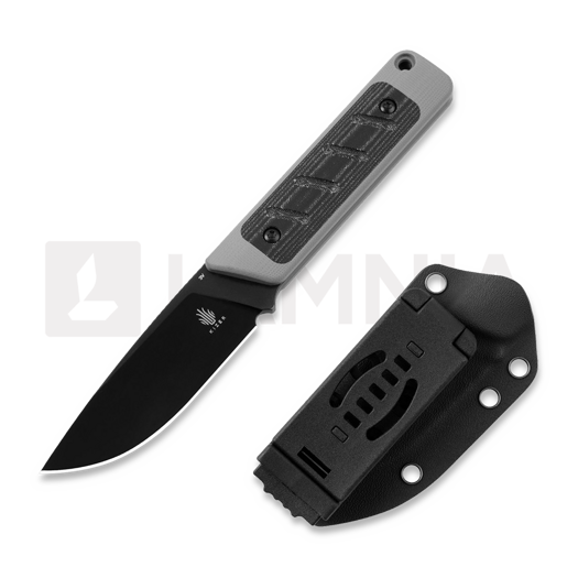 มีด Kizer Cutlery Smolt 3V, Gray G-10 & Black Micarta