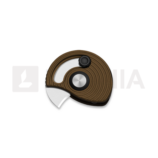 Liigendnuga Kizer Cutlery Snail Trail AEB-L, Brown Aluminum