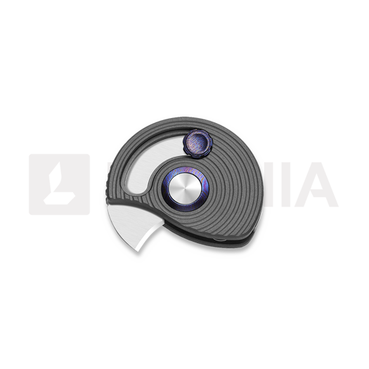 Kizer Cutlery Snail Trail M390 foldekniv, Gray Aluminum