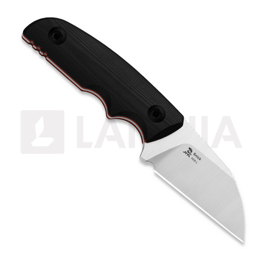 Kizer Cutlery Snick AEB-L knife, Black G-10, Satin