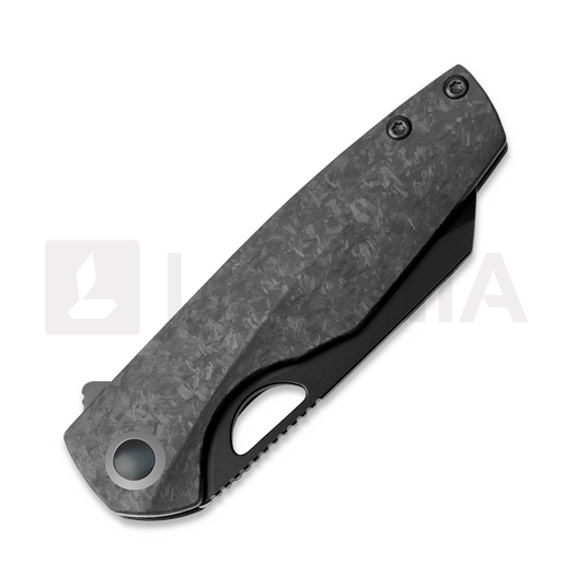 Kizer Cutlery Sparrow S45VN sulankstomas peilis, Marble CF/Black Titanium, PVD