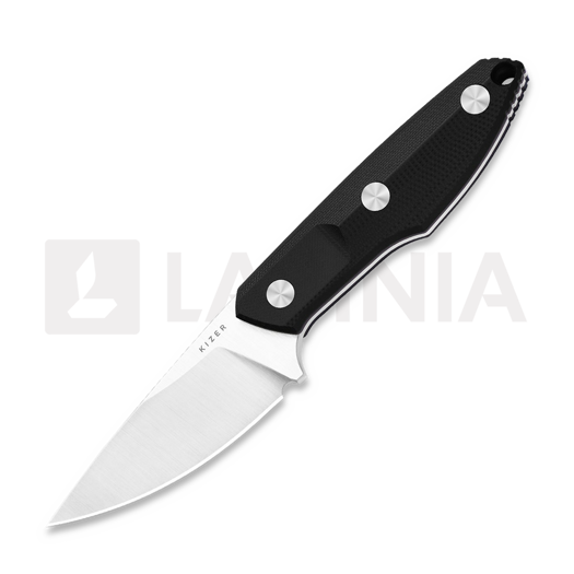 มีด Kizer Cutlery Splinter AEB-L, Black G-10, Satin