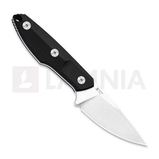 Kizer Cutlery Splinter AEB-L peilis, Black G-10, Satin