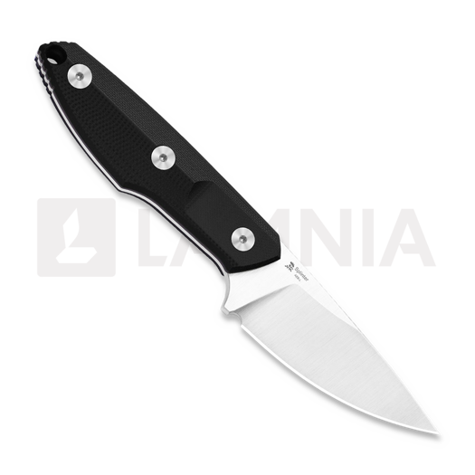 Coltello Kizer Cutlery Splinter AEB-L, Black G-10, Satin
