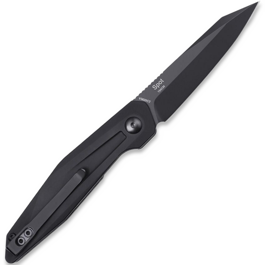 Kizer Cutlery Spot Linerlock Black folding knife, Aluminium