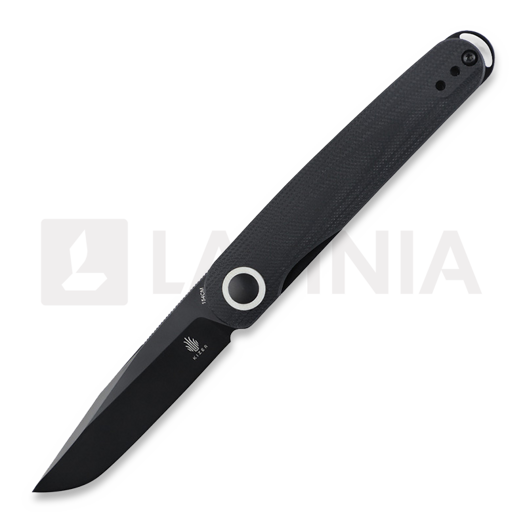 Kizer Cutlery Squidward kääntöveitsi, musta