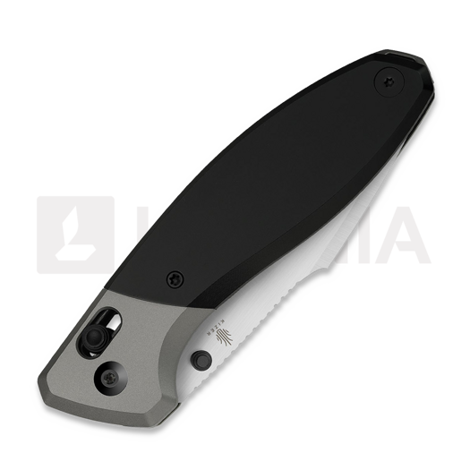 Kizer Cutlery Staffi S45VN kääntöveitsi, Black/Gray Titanium, Hand Brushed