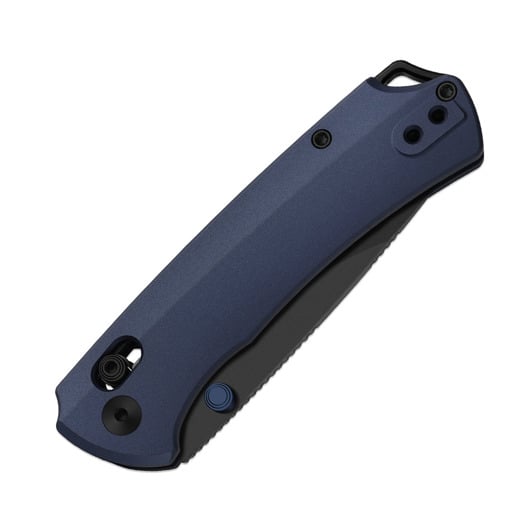 Kizer Cutlery T1 CD M390 折り畳みナイフ, Blue Aluminum, Matte DLC Ultra