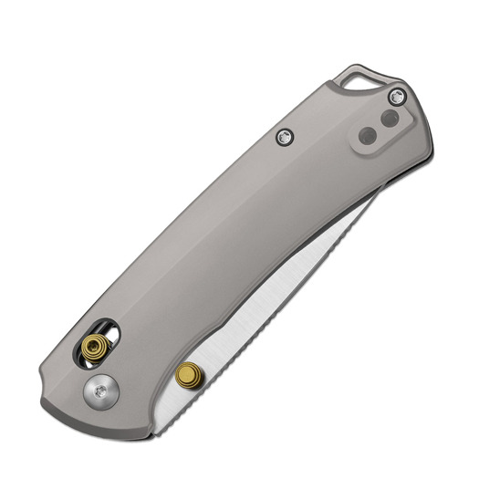 Kizer Cutlery T1 CD M390 kääntöveitsi, Gray Titanium, Satin