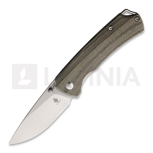Navalha Kizer Cutlery T1 Green Micarta Folder