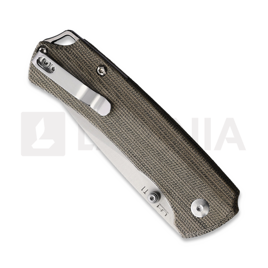 Kizer Cutlery T1 Green Micarta Folder folding knife
