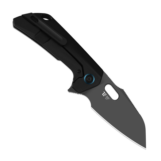 Kizer Cutlery Takahe S35VN foldekniv, Black Titanium, Matte DLC Ultra