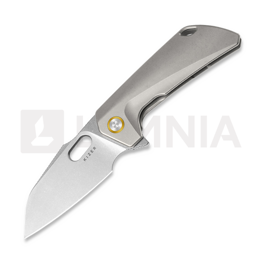 มีดพับ Kizer Cutlery Takahe S35VN, Gray Titanium, Stonewash