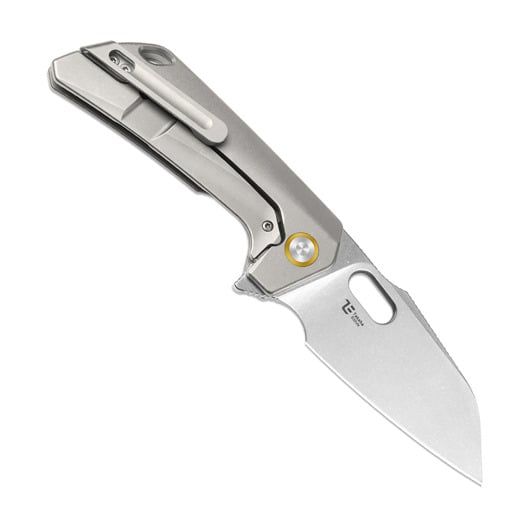 Kizer Cutlery Takahe S35VN foldekniv, Gray Titanium, Stonewash