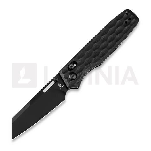 Kizer Cutlery Task 154CM 접이식 나이프, Black G-10